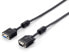 Фото #3 товара Equip HD15 VGA Extension Cable - 10m - 10 m - VGA (D-Sub) - VGA (D-Sub) - Male - Female - Black