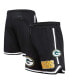Фото #1 товара Men's Black Green Bay Packers Classic Chenille Shorts