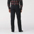 Фото #4 товара Wrangler Men's ATG Fleece Lined Straight Fit Five Pocket Pants - Black 40x30