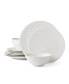 Фото #1 товара LX Collective Dinnerware 12-Piece Set, Service for 4