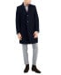 ფოტო #1 პროდუქტის Men's Barge Classic Fit Wool/Cashmere Blend Solid Overcoat
