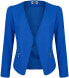 4tuality Women's Collarless Zip Blazer, S 36 - XXXXXL 50