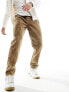 Фото #5 товара Liquor N Poker acid wash jump cord relaxed trouser in brown