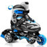 Фото #5 товара Spokey Quattro 4in1 Jr inline skates 926655-926656