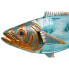 Настенный декор Home ESPRIT Синий Разноцветный Позолоченный Рыба Средиземноморье 70 x 4,5 x 25,5 cm (2 штук)