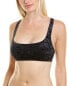 Фото #1 товара Shan Velour Bralette Bikini Top Women's