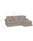 Brenalee 96" Fabric Roll Arm Sofa and Slipcover