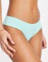 Volcom – Simply – Weiche, knappe Bikinihose in blassem Aquablau