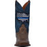 Фото #9 товара Dan Post Boots Thin Blue Line Square Toe Cowboy Mens Blue, Brown Casual Boots D