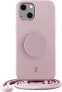 Фото #6 товара Just Elegance Etui JE PopGrip iPhone 14 6.1" jasno różowy/rose breath 30188 (Just Elegance)