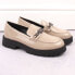 Фото #2 товара Vinceza W JAN269 beige patent moccasins