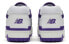 Фото #5 товара New Balance NB 550 Premium Pack 低帮 复古篮球鞋 男女同款 紫色 / Кроссовки New Balance NB BB550WR1