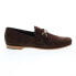 Фото #1 товара Bruno Magli Rivieria RIVIERIA Mens Brown Loafers & Slip Ons Moccasin Shoes 11.5