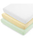 Фото #1 товара Microfiber Fitted Crib Sheet, Pack of 3