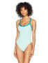 Фото #1 товара Splendid Women's Color Blocked One Piece Swimsuit Sz. Medium 148000