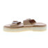 Clarks Desert Sandal 26160245 Womens Beige Leather Strap Sandals Shoes 6