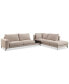 Фото #1 товара CLOSEOUT! Lydney 139" 2-Pc. Fabric Sectional, Created for Macy's