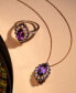 Фото #4 товара Кольцо Le Vian Amethyst Marquise Halo