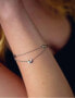 Fashionable steel bracelet Infinity Rosegold