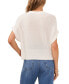 ფოტო #2 პროდუქტის Women's Drop-Shoulder Short-Sleeve Sweater