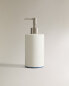 Ceramic bathroom soap dispenser