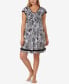 ფოტო #1 პროდუქტის Plus Size Yours to Love Short Sleeves Nightgown