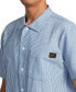Фото #3 товара Рубашка мужская короткий рукав полосатая RVCA Dayshift Stripe II