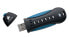 Фото #9 товара Corsair Padlock 3 64GB - 64 GB - USB Type-A - 3.2 Gen 1 (3.1 Gen 1) - Cap - 150 g - Black - Blue