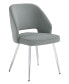 Фото #1 товара 2-Piece Metal Heather Upholstered with Open Back Dining Chairs Set