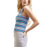 ფოტო #3 პროდუქტის LEE 70S Rib short sleeve v neck T-shirt