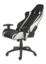Фото #6 товара LC-Power LC-GC-2, PC gaming chair, 150 kg, Metal, Plastic, Black, White, Foam, Black, White
