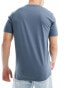 Фото #6 товара Hollister 5-pack crew neck t-shirt in tonal blues