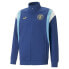 Фото #1 товара Puma Mcfc Cny Full Zip Track Jacket Mens Blue Casual Athletic Outerwear 77235125