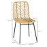 2 Rattan Esszimmerstühle 835-854V00YL - фото #16