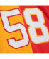 Фото #2 товара Men's Derrick Thomas Red, Gold Kansas City Chiefs 1994 Split Legacy Replica Jersey