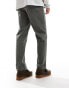 ONLY & SONS loose fit cord trouser in washed green