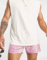 Topman floral swim shorts in pink