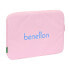 Фото #3 товара Чехол для ноутбука Benetton Pink Розовый (34 x 25 x 2 cm)