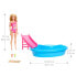 Фото #3 товара BARBIE Blonde With Pool Slide And Accessories Doll