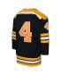 ფოტო #3 პროდუქტის Big Boys Bobby Orr Black Boston Bruins 1971 Blue Line Player Jersey