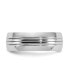 Фото #3 товара Cobalt Polished Grooved Wedding Band Ring