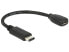 Фото #2 товара Delock 65578 - 0.15 m - USB C - Micro-USB B - USB 2.0 - Male/Female - Black