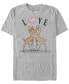 Фото #1 товара Men's Bambi Love Short Sleeve T-Shirt