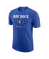 Men's Blue Dallas Mavericks Just Do It T-shirt