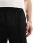 Weekday Ken relaxed fit shorts in black