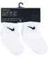 Baby and Toddler Boys or Girls Swoosh Ankle Socks, Pack of 6