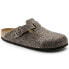 Повседневные детские сабо для девочек Birkenstock Boston Wool Etroit Cacao, 38 - фото #1