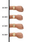 ფოტო #5 პროდუქტის Men's Slim Runway Quartz Three-Hand Beige Gold-Tone Stainless Steel Watch 44mm