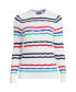 ფოტო #2 პროდუქტის Women's Cotton Drifter Cable Crew Neck Sweater