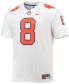 Фото #3 товара Men's Big and Tall 8 White Clemson Tigers Game Jersey